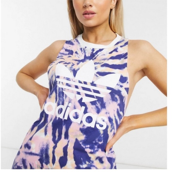 Adidas - original, psychedelic summer tank, small - Picture 1 of 6